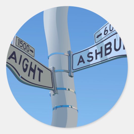 ハイトアシュベリーワープ ラウンドシール (正面)