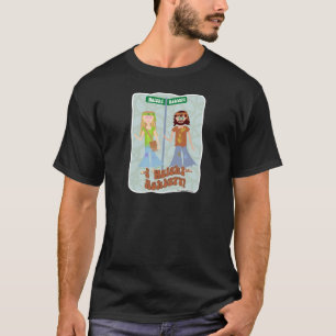 ハイトアッシュベリーキュートカートゥーンキャラクターデザイン Tシャツ