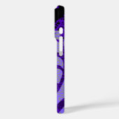 ハイトアッシュベリーヴィンテージサイケデリックペイズリーパープル Case-Mate iPhoneケース (裏面 / 左)