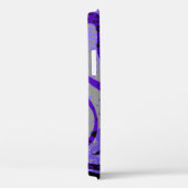 ハイトアッシュベリーヴィンテージサイケデリックペイズリーパープル Case-Mate iPhoneケース (裏面 / 右)