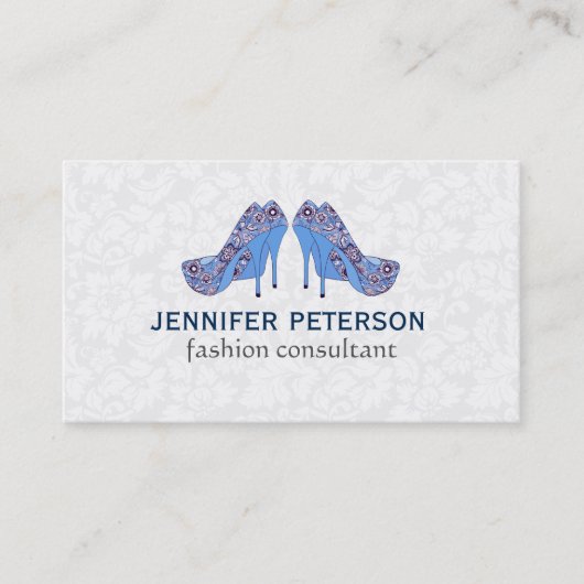 ハイトエレガントヒール靴ファッションコンサルタント 名刺 (正面)