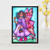 ハイトップスカードに登場する妖精 カード (黄色い花)