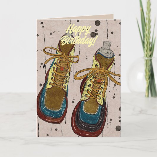 ハイトップスソン誕生日カード サンキューカード (正面)