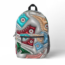 ハイトップスニーカーの膨らんだ外観