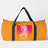 ハイトップスニーカー運動旅行 ダッフルバッグ (正面)