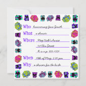 ハイトレーリン・イット 招待状 テンプレート バージョン1 (裏面)