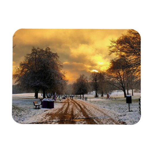 ハイトンパークインザスノーマグネット マグネット (横)