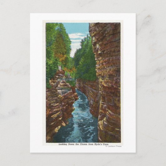 ハイドの洞窟から使えるシャムを見下ろしてみる ポストカード (正面)