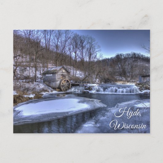 ハイドウィスコンシンミルシーニックビューポストカード ポストカード (正面)