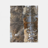 ハイドウホースランチ フリースブランケット (正面)