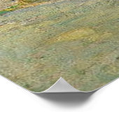 ハイドパークカミーリピサロ1890ツリー秋秋 ポスター (角)