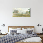 ハイドパークコーナーターンパイク, 1785 キャンバスプリント (インサイチュ (寝室))