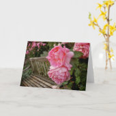 ハイドパークバラ#2 [グリーティングカード] カード (黄色い花)