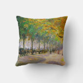 ハイドパーク、ロンドンのアートワーク クッション (裏面)