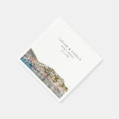 ハイドラギリシャ結婚の紙カクテルナプキン スタンダードカクテルナプキン (角)