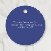 ハイドランジア | ユリの花 フェイバータグ (裏面)