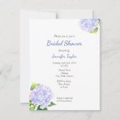 ハイドランジア 招待状 (正面)