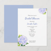 ハイドランジア 招待状 (正面/裏面)