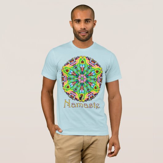 ハイドラ・ナマステ・カレイドスコープ Tシャツ (正面フル)