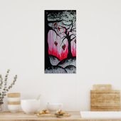 ハイドリーハートツリーオリジナルアートポスター ポスター (キッチン)