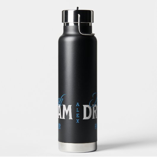 ハイドリームハイエイビエーションタイポ感動的を飛行 ウォーターボトル (左面)