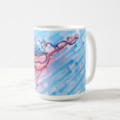 ハイドレイト フラミンゴ コーヒーマグカップ (正面右)