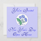 ハイドレインジア 新年のオープン ハウス 招待状 (裏面)