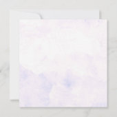 ハイドレインジア 25周年 シルバーウエディングアニバーサリー 招待状 (裏面)