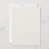 ハイドレンジアとメイソンジャー 結婚式の披露宴 招待状 (裏面)