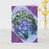 ハイドレンジアの共感 - オリジナルのカードを作成 カード (黄色い花)