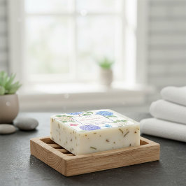 ハイドレンジア石鹸用のカスタムビジネスステッカー スクエアシール