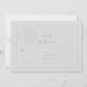 ハイドレンジア フォーマル エレガント アイボリー ウェディング レスポンス (正面)