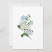 ハイドレンジア ローズ 100歳の誕生日パーティー 招待状 (裏面)