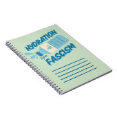 ハイドレーションがファシズムのノート ノートブック (右側)