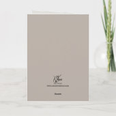 ハイドレージアを思い出して サンキューカード (裏面)