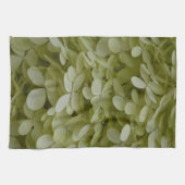 ハイドレージア エレガント セラドングリーン 花 キッチンタオル (横)