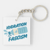 ハイドレートはファシズムのキーチェーンと戦う キーホルダー (裏面)