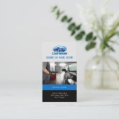 ハイドロカーウォッシュサービス | プロフェッショナル 名刺 (スタンド正面)