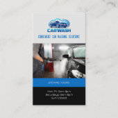 ハイドロカーウォッシュサービス | プロフェッショナル 名刺 (正面)