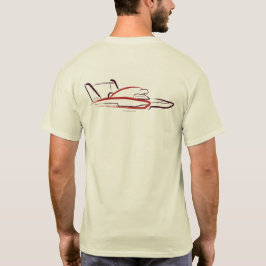ハイドロプレーン01 ナチュラルバック Tシャツ