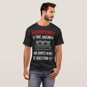 ハイドロポニックスの答え Tシャツ (正面フル)
