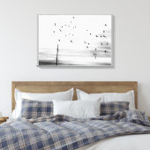 ハイドロワイ飛んでいるヤーによるスターリングバード キャンバスプリント (インサイチュ (寝室))