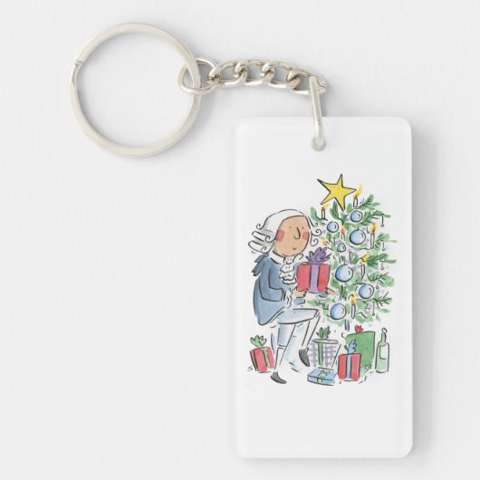 ハイドンのクリスマスプレゼント キーホルダー (正面)