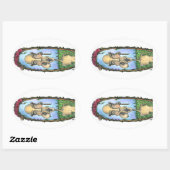 ハイド 楕円形シール (シート)