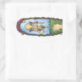 ハイド 楕円形シール (バッグ)