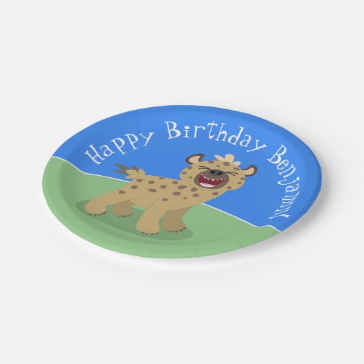 ハイナおもしろいーは個人的な漫画の誕生日を笑う ペーパープレート (アングル)