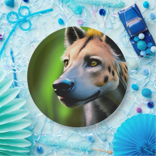 ハイナが獲物を見つめながらストーカー行為を目撃した。 ペーパープレート (パーティー)