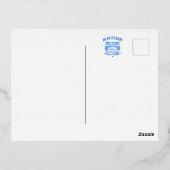 ハイネイバーガーンセットレトロスタイルプレゼント 箔シーズンポストカード (裏面)