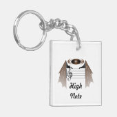 ハイノートこうもりお気に入りの曲 キーホルダー (正面左)