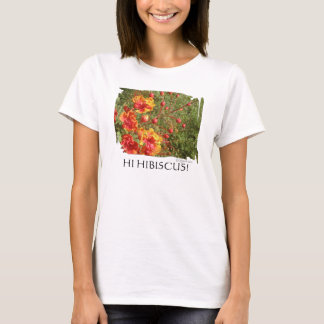 ハイハイハイハイビスカスフラワータンクトップ Tシャツ